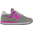 New Balance Little Kid's 574 Core - Grey with Pink