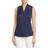 Kobi Halperin Mila Sleeveless V Neck Pleated Silk Blouse - Midnight Blue