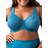 Elila Isabella Lace Full Coverage Bra - Teal