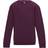 AWDis Kid's Plain Crew Neck Sweatshirt - Burgundy