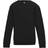 AWDis Kid's Plain Crew Neck Sweatshirt - Jet Black