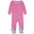Leveret Baby Footed Ocean Animal Pajamas - Sea Horse Hot Pink