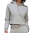 Adidas Women's Originals Adicolor Essentials Crop Fleece Hoodie - Medium Grey Heather