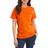 Dickies Women's Short Sleeve Heavyweight T-shirt - Orange