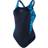 Speedo Hyperboom Splice Muscleback Swimsuit - Navy/Blue