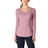 Dickies Women's Henley Long Sleeve Shirt - Dusty Orchid