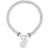 Nine West Circle Stretch Bracelet - Silver/Transparent