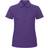 B&C Collection Women's ID.001 Short-Sleeved Pique Polo Shirt - Purple
