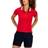 Tommy Hilfiger Women's Striped-Collar Polo Top - Scarlet