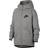 Nike Kid's Hoodie Tech Fleece Essentials FZ - Dark Grey Heather/Black (AR4020-063)