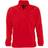 Sols Ness Zip Neck Anti-Pill Fleece Top Unisex - Red