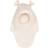 Huttelihut Teddy Elephant Cotton Fleece W / Rabbit Ears - Off white