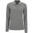 Sols Women's Perfect Long Sleeve Pique Polo Shirt - Grey Marl