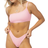 L*Space Ribbed Foley Bikini Bottom - Crystal Pink