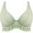 Freya Check in High Apex Bikini Top - Khaki