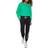 Tommy Hilfiger Women's Fleece Cropped Sweatshirt - Field Green