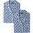 Cosabella Printed Ultimate PJ Pack 4-Piece - Diamond Blue/White