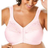 Comfort Choice Easy Enhancer Front Close Wireless Bra - Shell Pink