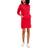 Tommy Hilfiger Women's Logo Funnel-Neck Sweatshirt Dress - Scarlet