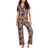 Cosabella Printed Short Sleeve Top And Pant Pajama Set - Africa Tiger/Black