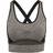 Hummel Clea Seamless Sports Top - Chateau Gray Black Melange