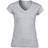 Gildan Soft Style Short Sleeve V-Neck T-shirt - Sport Grey
