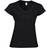 Gildan Soft Style Short Sleeve V-Neck T-shirt - Black