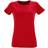 Sols Regent Fit Short Sleeve T-shirt - Red