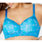 Comfort Choice Stay-Cool Wireless T-Shirt Bra - Turquoise Soft Floral