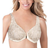 Amoureuse Embroidered Front Close Underwire Bra - Ivory Sparkling Beige