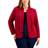 Tommy Hilfiger Military Band Jacket Plus Size - Crimson