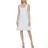 Tommy Hilfiger Sleeveless Fit & Flare Dress - Ivory