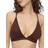 Calvin Klein Form to Body Natural Lightly Lined Triangle Bralette - Umber