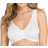Leading Lady Meryl Front-Close Wire-Free Bra - White