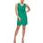 Vince Camuto Women's Cowlneck Shift Dress - Green