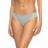 Felina Signature Stretchy Lace Low Rise Thong - Gray Mist