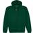 Fruit of the Loom Eversoft Fleece Full Zip Hoodie Sweatshirt Unisex - Green