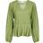 Neo Noir Philly Plisse Blouse - Green