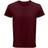 Sols Mens Crusader Organic T-shirt - Burgundy