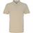 ASQUITH & FOX Men's Plain Short Sleeve Polo Shirt - Natural