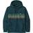 Patagonia Line Logo Ridge Stripe Uprisal Hoody - Dark Borealis Green