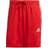 Adidas Aeroready Essentials Chelsea 3-Stripes Shorts - Scarlet/White