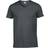 Gildan Soft Style V-Neck Short Sleeve T-shirt M - Dark Heather