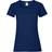 Fruit of the Loom Womens Valueweight Short Sleeve T-shirt 5-pack - Navy