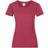 Fruit of the Loom Womens Valueweight Short Sleeve T-shirt 5-pack - Vintage Heather Red