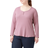 Dickies Women's Henley Long Sleeve Shirt Plus Size - Dusty Orchid