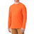 Dickies Cooling Long Sleeve T-shirt M - Bright Orange