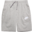 Nike Club Jersey Shorts - Dark Grey Heather (76B447-042)