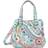 Vera Bradley Mini Multi-Compartment Crossbody - Citrus Paisley