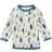 Joha Wool/Bamboo Sweater - White/Blue w. Trees (17634-70-3377)